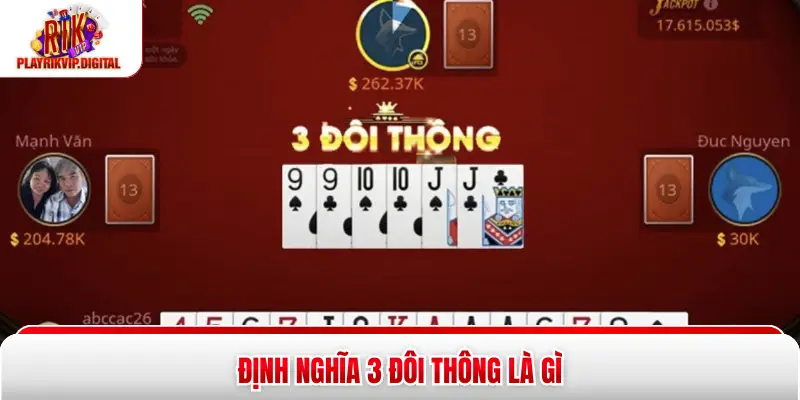 3 Đôi Thông Là Gì Giải Mã Tại Rikvip Mới Nhất 2026 Định nghĩa 3 đôi thông là gì