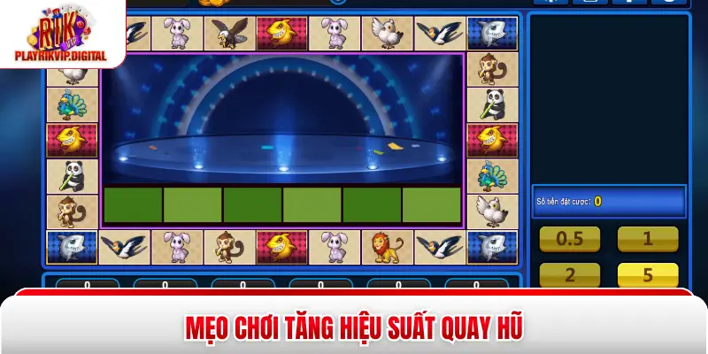 Phi Cầm Tẩu Thú Rikvip - 3 Điểm Nổi Bật Thu Hút Người Chơi Mẹo chơi tăng hiệu suất quay hũ